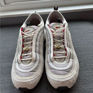 Nike Air Max 97 in Cream and Red